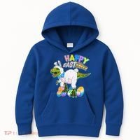 Happy Easter EastRawr T-Rex Kids Hoodie thumb 0