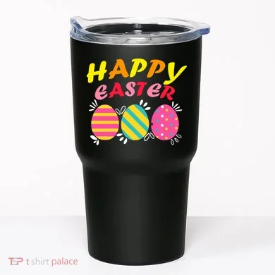 Happy Easter Eggs Tumbler