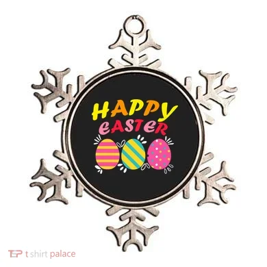 Happy Easter Eggs Ornament