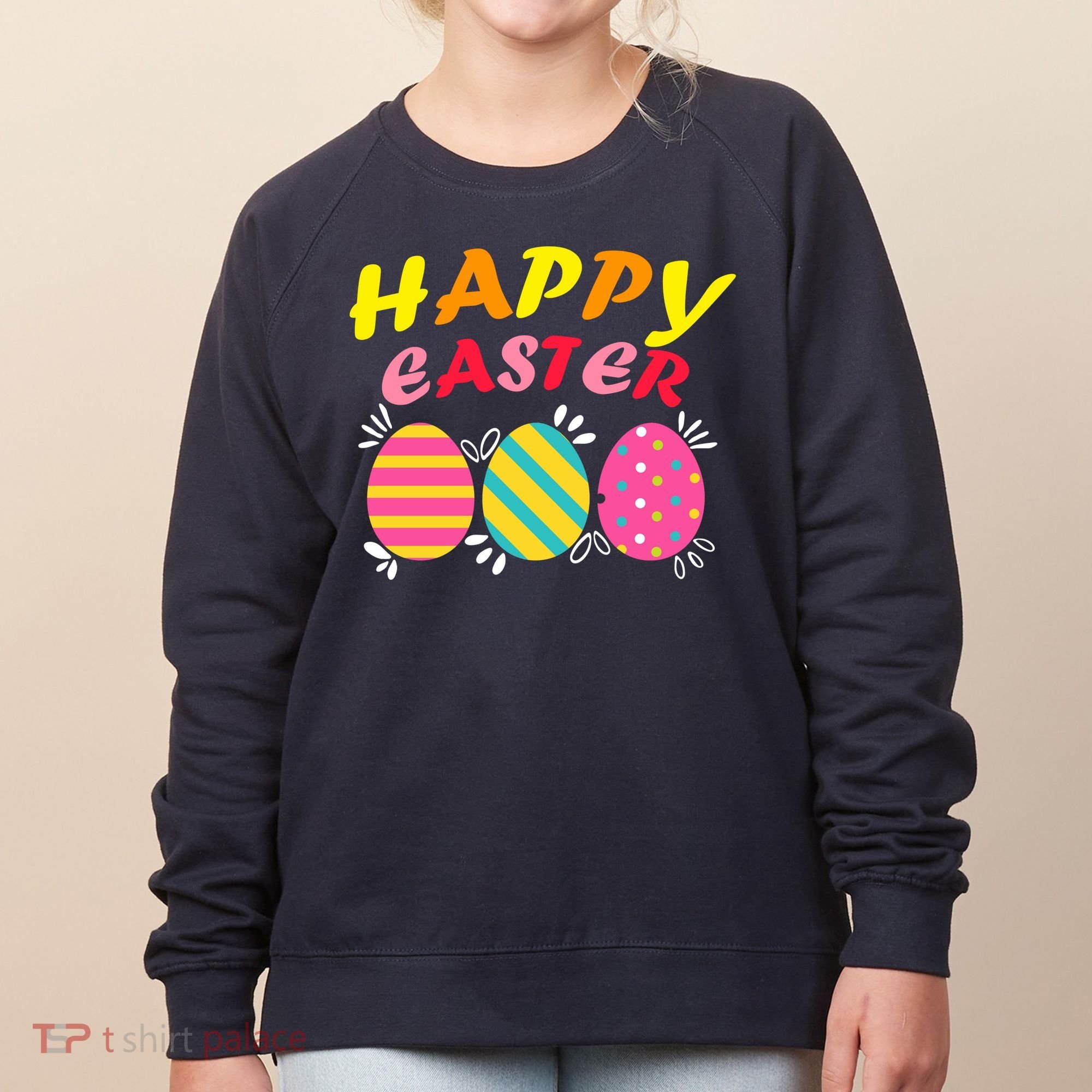 Happy Easter Eggs Women's Sweatshirt