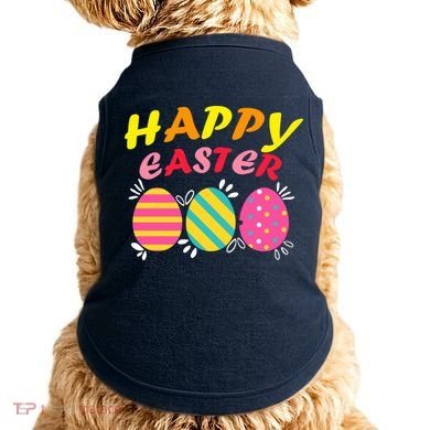 Happy Easter Eggs Doggie Tank
