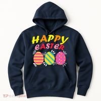 Happy Easter Eggs Hoodie thumb 0