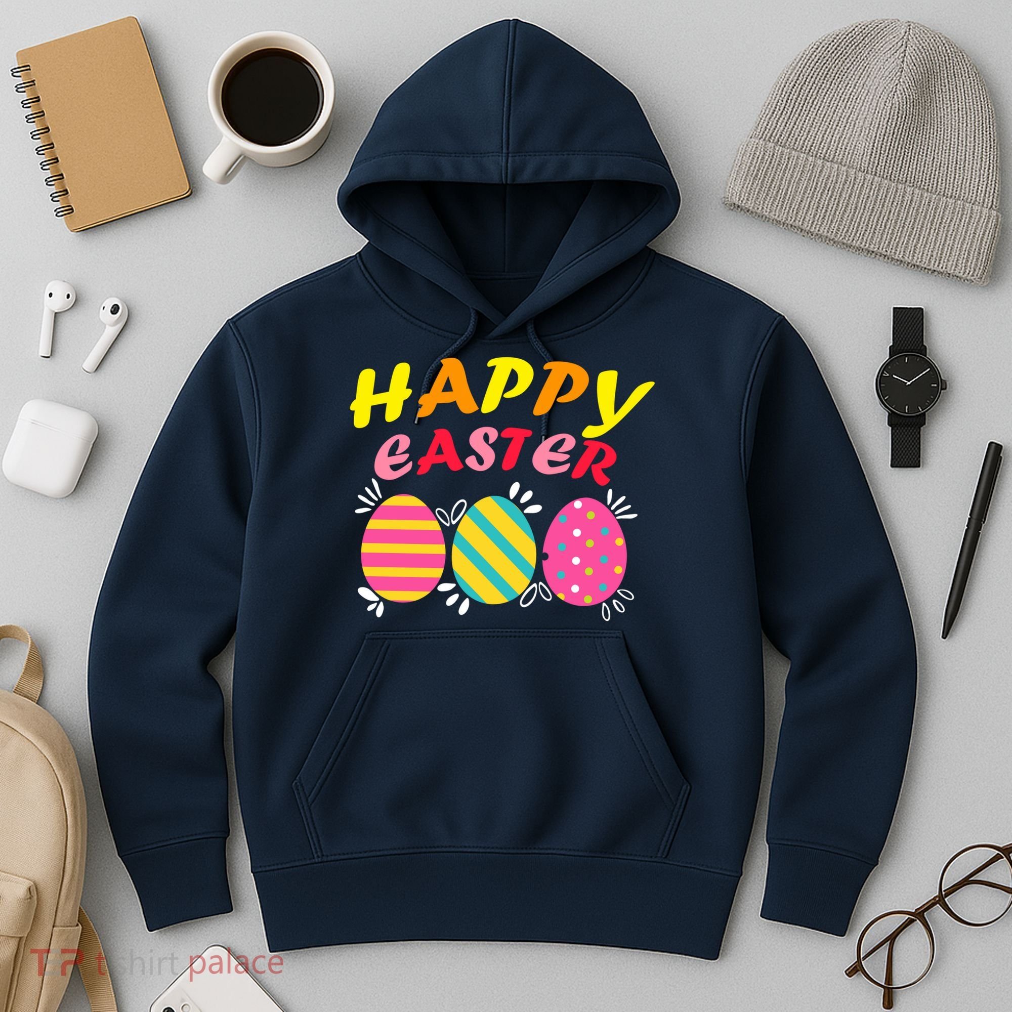 Happy Easter Eggs Hoodie