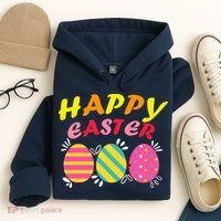 Happy Easter Eggs Hoodie thumb 4