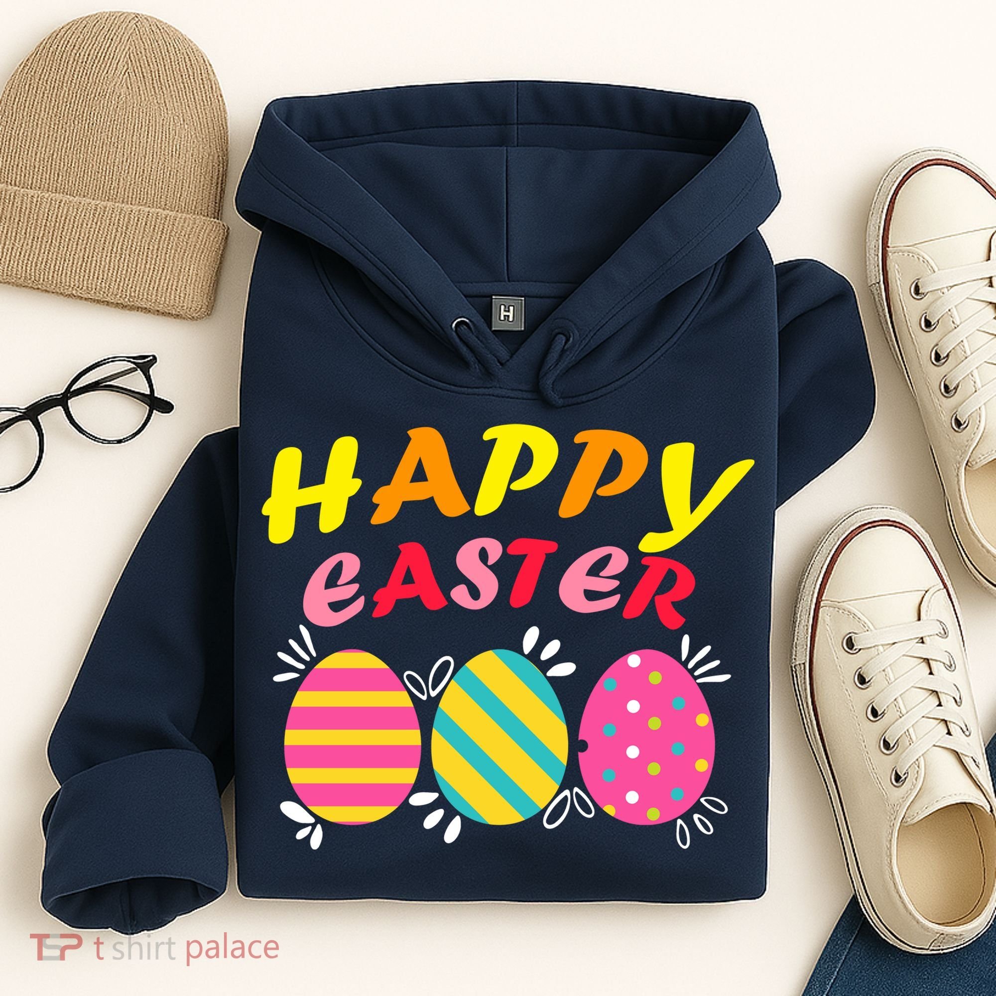 Happy Easter Eggs Hoodie