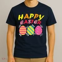 Happy Easter Eggs T-Shirt thumb 3