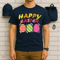 Happy Easter Eggs T-Shirt thumb 6