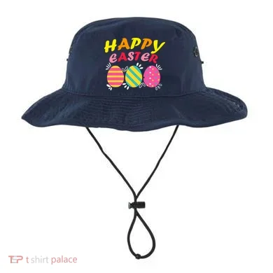 Happy Easter Eggs Bucket Hat