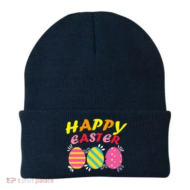 Happy Easter Eggs Beanie