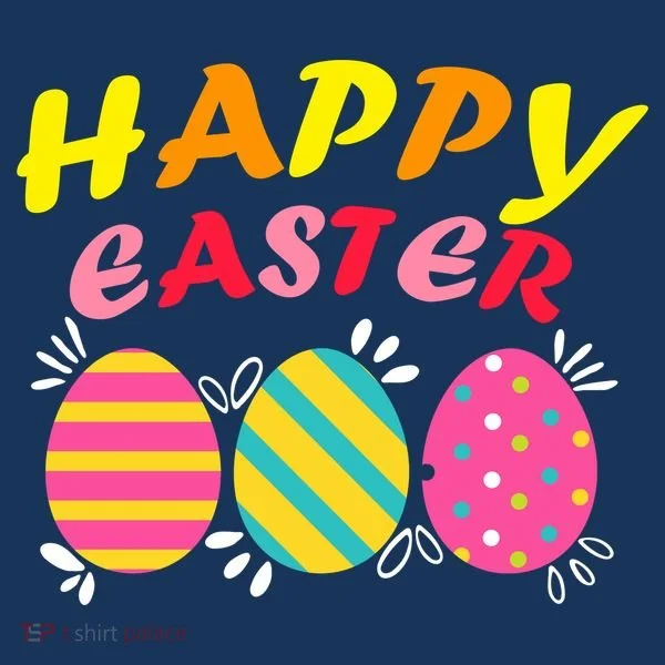 Happy Easter Eggs Toddler Hoodie