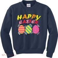 Happy Easter Eggs Kids Sweatshirt thumb 0