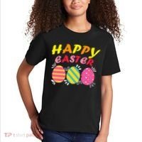 Happy Easter Eggs Kids T-Shirt thumb 2