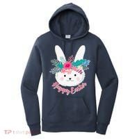 Happy Easter Flower Bunny Women's Hoodie thumb 0