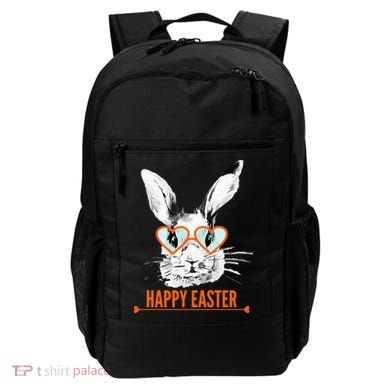 Happy Easter Hipster Bunny Rabbit Backpack