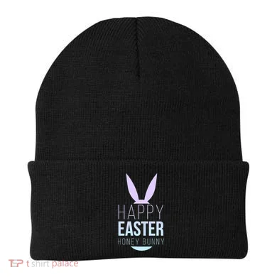 Happy Easter Honey Bunny Beanie