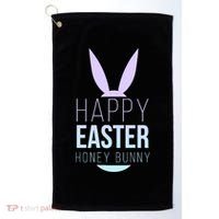 Happy Easter Honey Bunny Golf Towel thumb 0