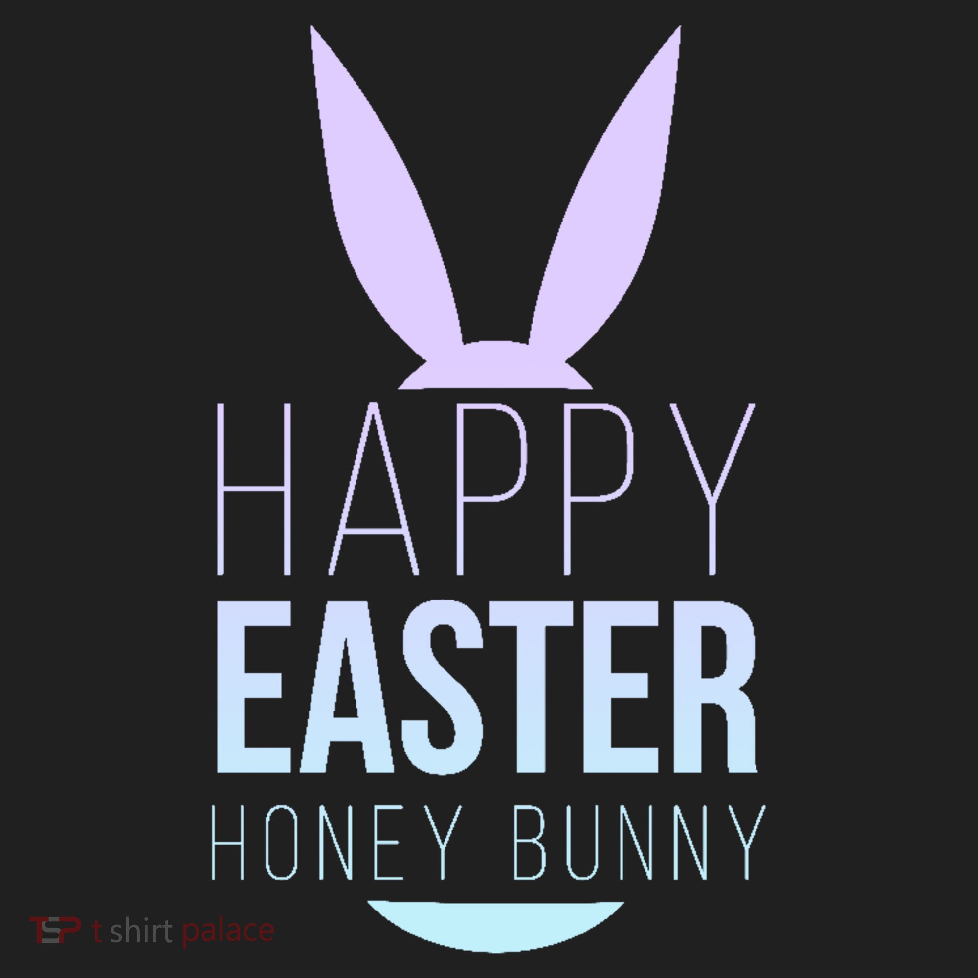 Happy Easter Honey Bunny Golf Towel