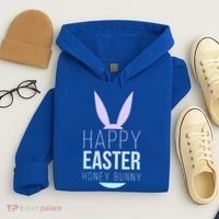 Happy Easter Honey Bunny Hoodie thumb 4