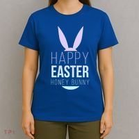 Happy Easter Honey Bunny T-Shirt thumb 4