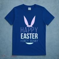 Happy Easter Honey Bunny T-Shirt thumb 5