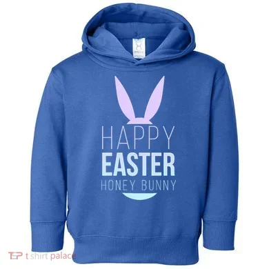 Happy Easter Honey Bunny Toddler Hoodie