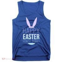 Happy Easter Honey Bunny Tank Top thumb 0