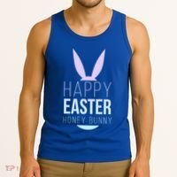 Happy Easter Honey Bunny Tank Top thumb 3