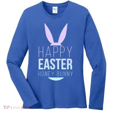 Happy Easter Honey Bunny Women's Long Sleeve Shirt