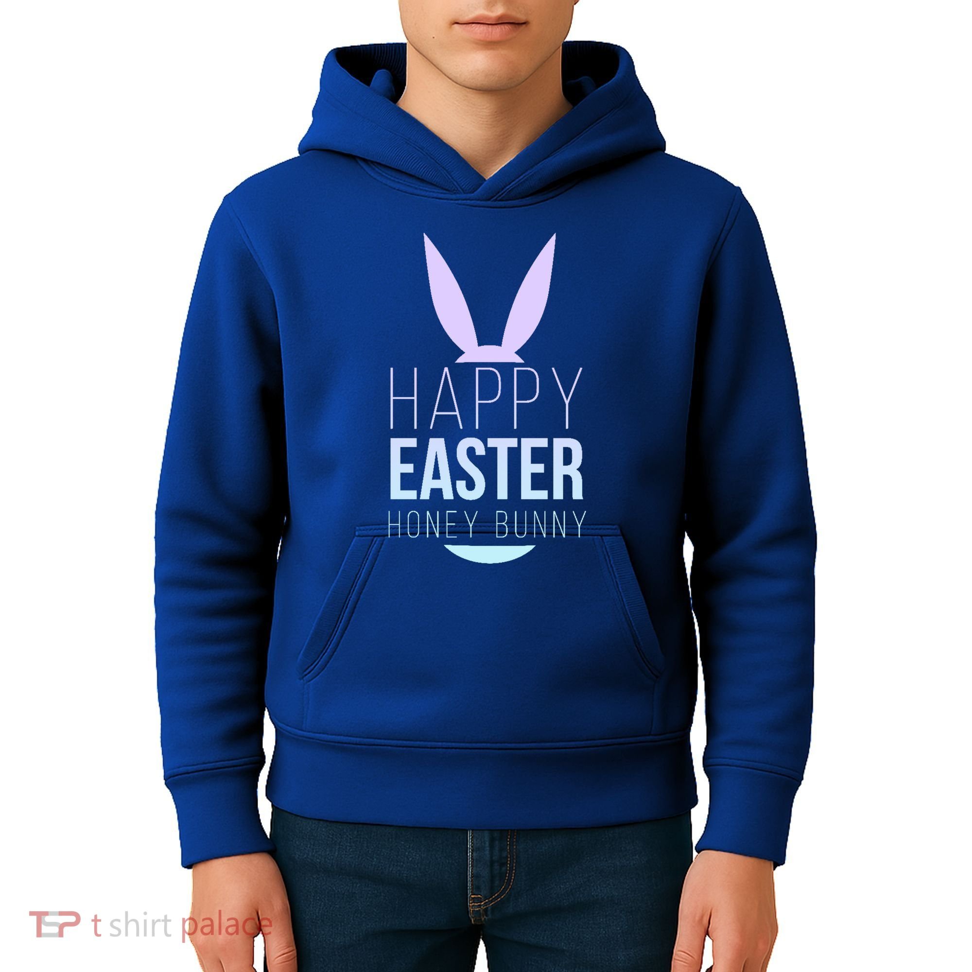 Happy Easter Honey Bunny Kids Hoodie