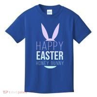 Happy Easter Honey Bunny Kids T-Shirt thumb 0