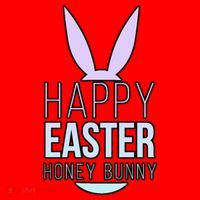 Happy Easter Honey Bunny Santa Hat thumb 1