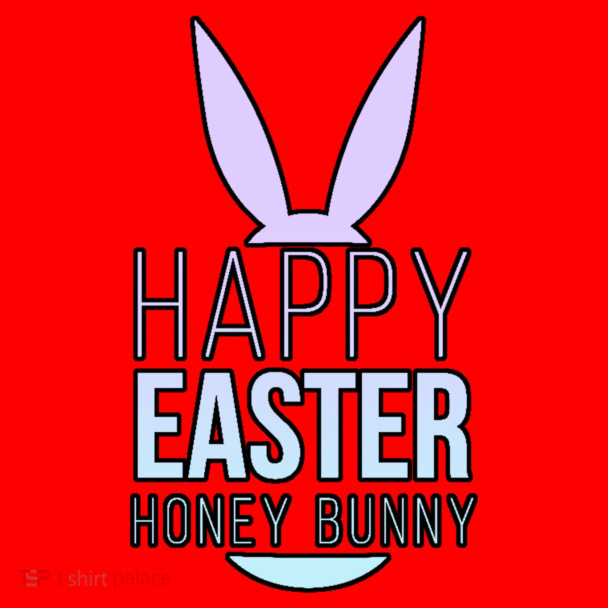 Happy Easter Honey Bunny Santa Hat