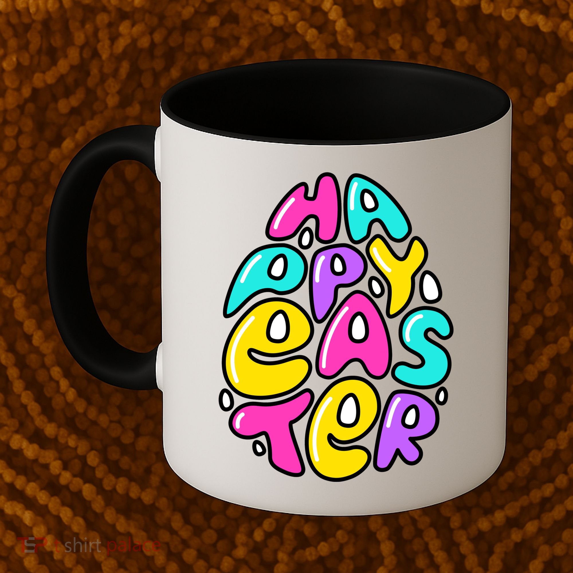 Happy Easter Pastel Egg Coffee Mug