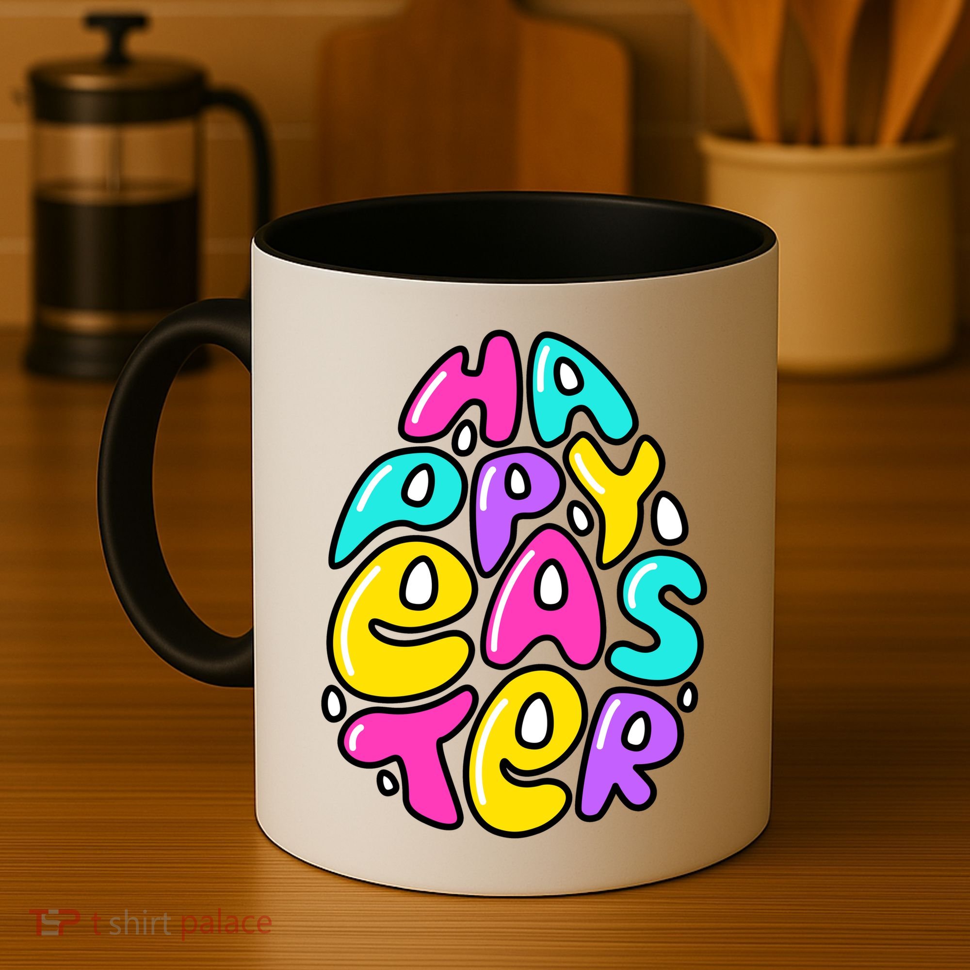 Happy Easter Pastel Egg Coffee Mug