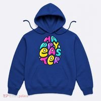 Happy Easter Pastel Egg Hoodie thumb 0