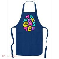 Happy Easter Pastel Egg Apron thumb 0