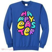 Happy Easter Pastel Egg Sweatshirt thumb 0