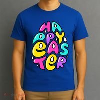 Happy Easter Pastel Egg T-Shirt thumb 3