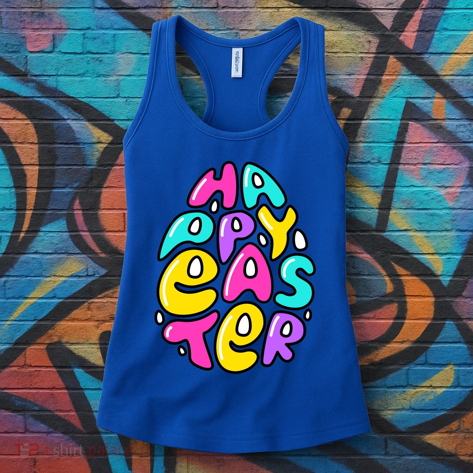 Happy Easter Pastel Egg Women's Tank Top