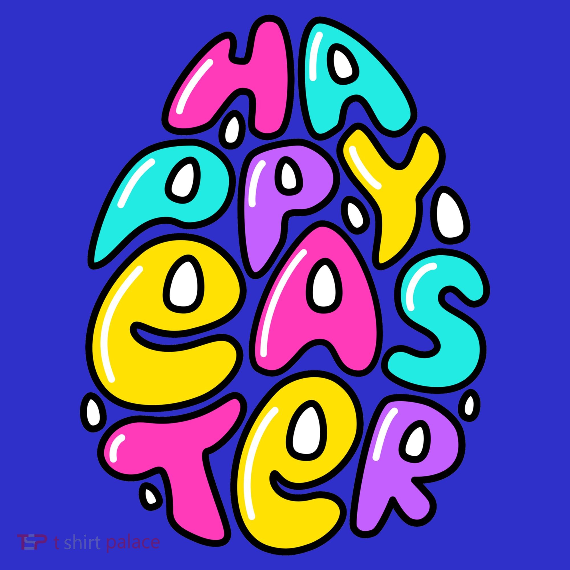 Happy Easter Pastel Egg Tank Top