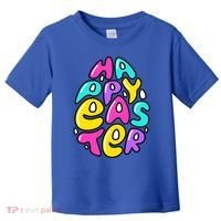 Happy Easter Pastel Egg Toddler T-Shirt thumb 0