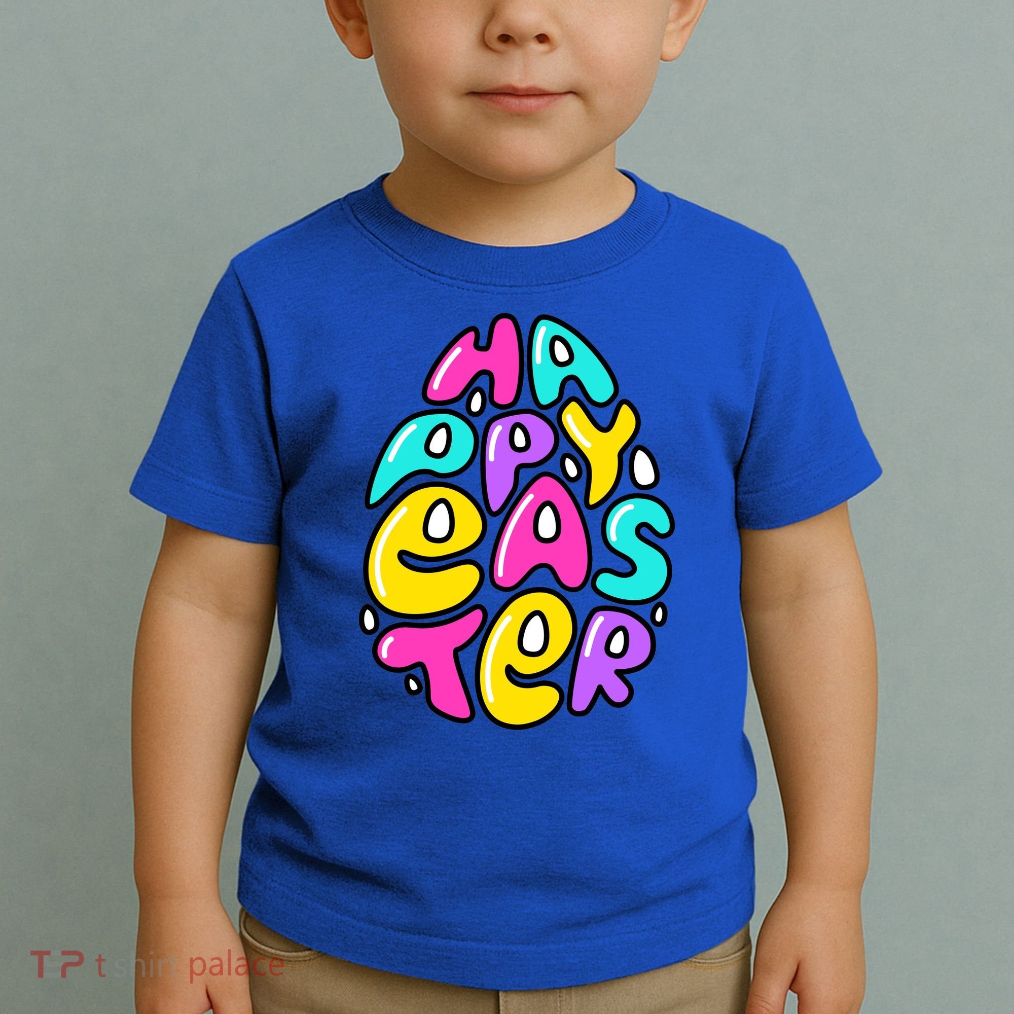 Happy Easter Pastel Egg Toddler T-Shirt
