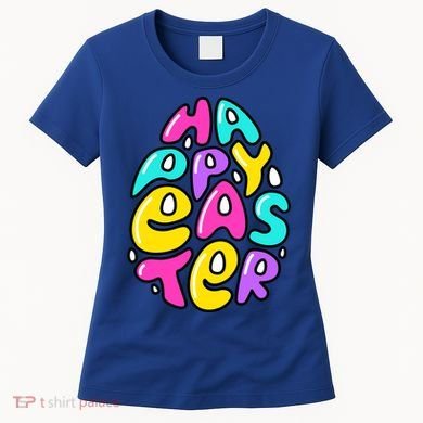 Happy Easter Pastel Egg Women's T-Shirt
