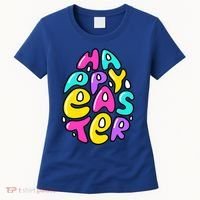 Happy Easter Pastel Egg Women's T-Shirt thumb 0
