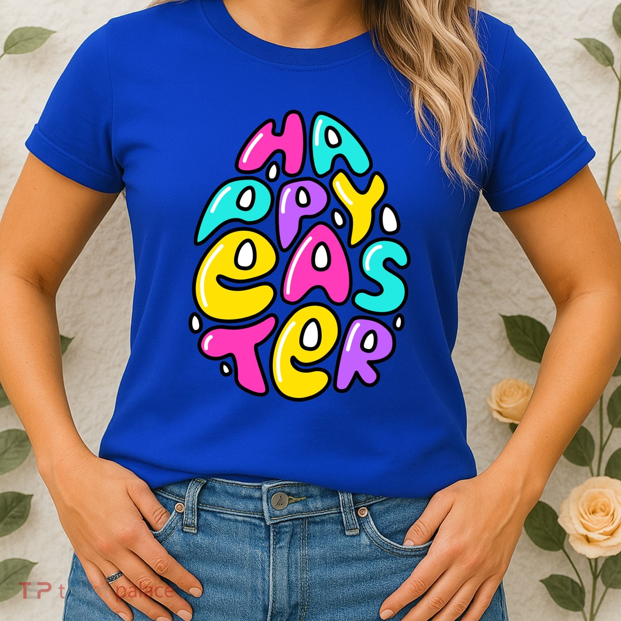 Happy Easter Pastel Egg Women's T-Shirt