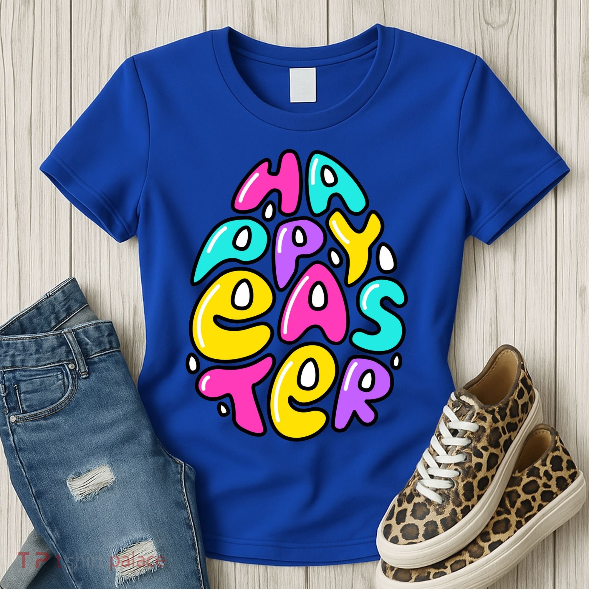Happy Easter Pastel Egg Women's T-Shirt