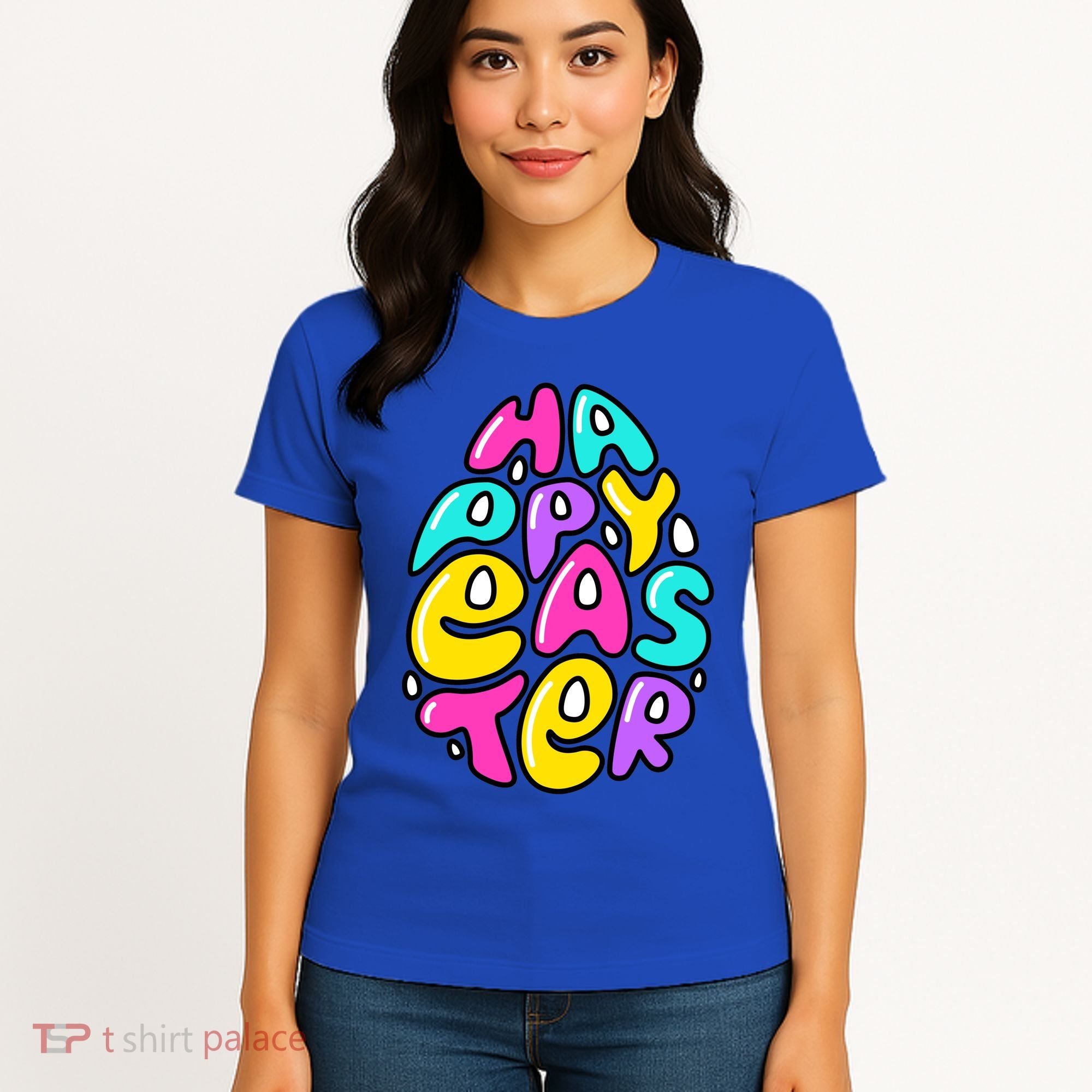 Happy Easter Pastel Egg Women's T-Shirt