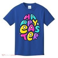 Happy Easter Pastel Egg Kids T-Shirt thumb 0