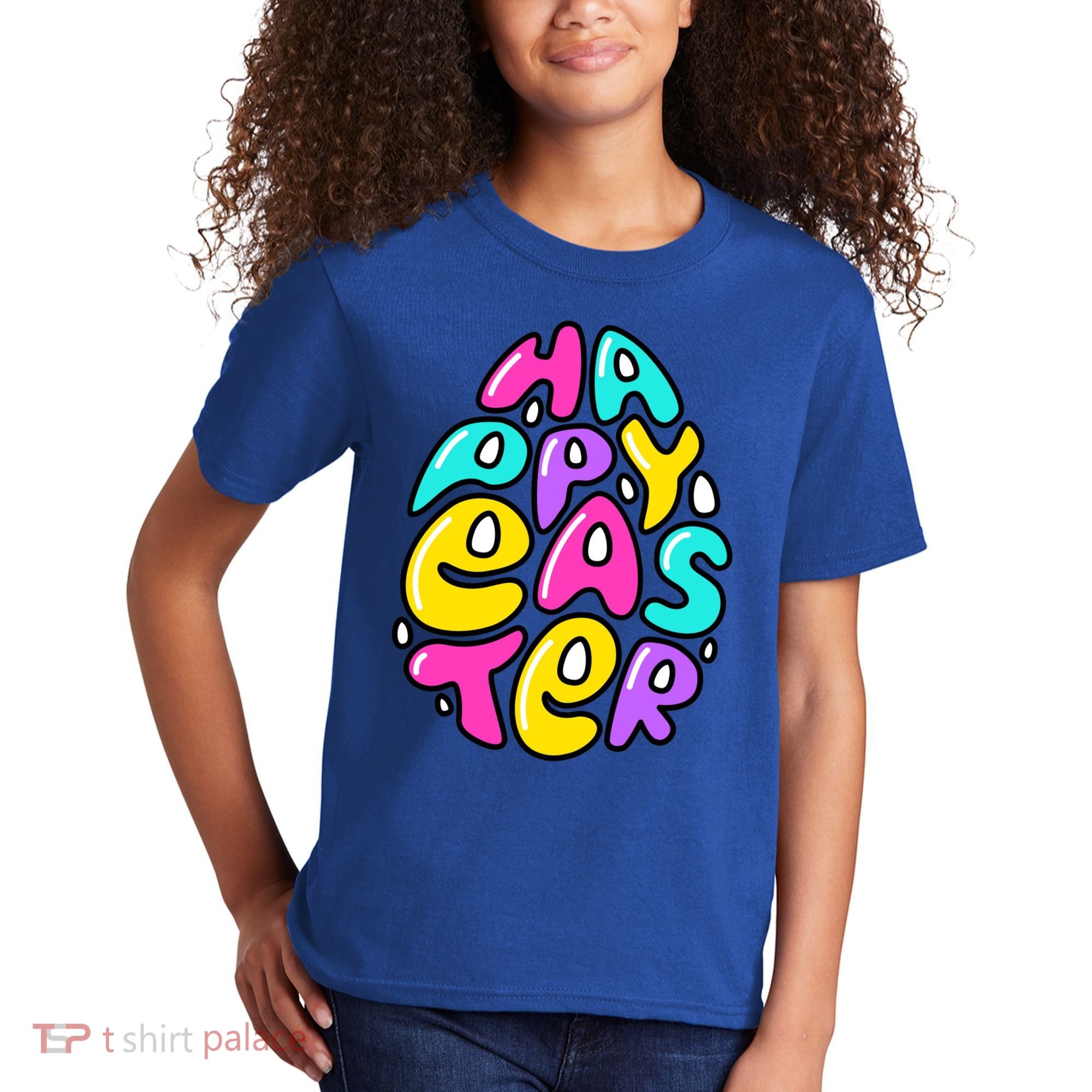 Happy Easter Pastel Egg Kids T-Shirt