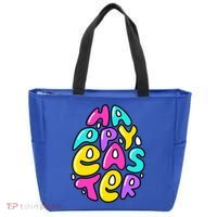 Happy Easter Pastel Egg Tote Bag thumb 0